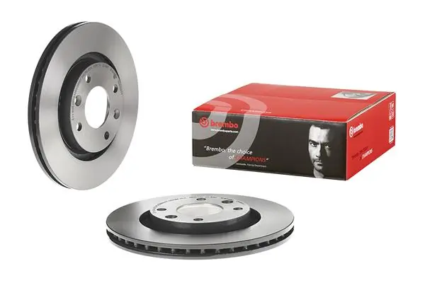 09869511 Brembo Диск тормозной передний