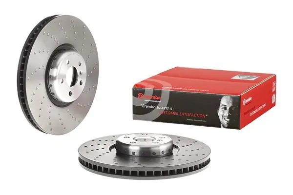 09D89823 Brembo Диск тормозной передний