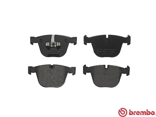 P06053 Brembo Колодки тормозные дисковые комплект