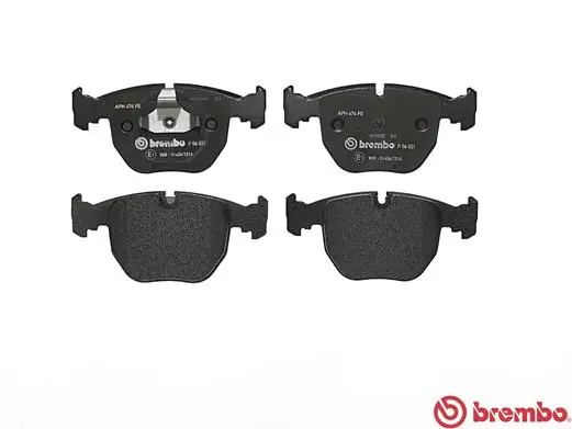 P06021 Brembo Колодки передние