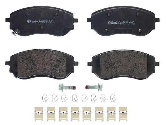 P50144 Brembo Колодки передние