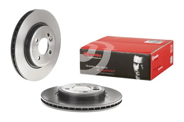 09865511 Brembo Диск тормозной передний