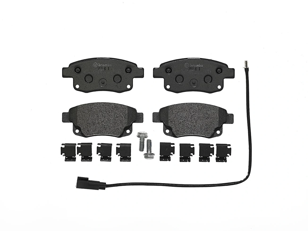 P24066 Brembo Колодки тормозные дисковые комплект