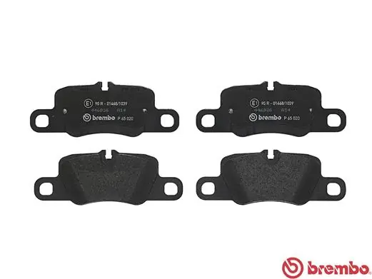 P65020 Brembo Колодки тормозные дисковые комплект