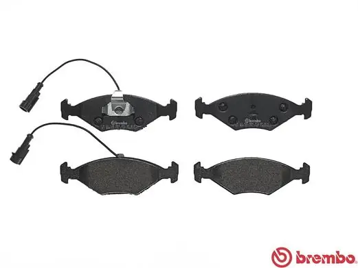 P23122 Brembo Колодки передние
