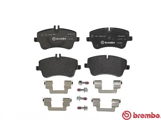 P50046 Brembo Колодки передние