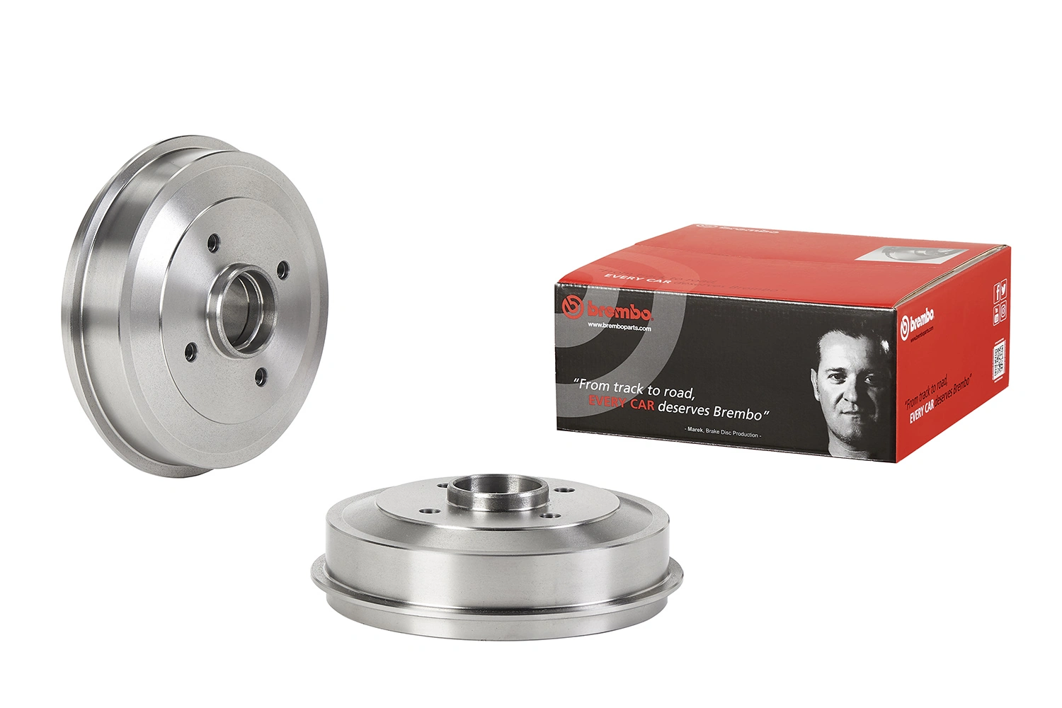 14B42210 Brembo Тормозной барабан