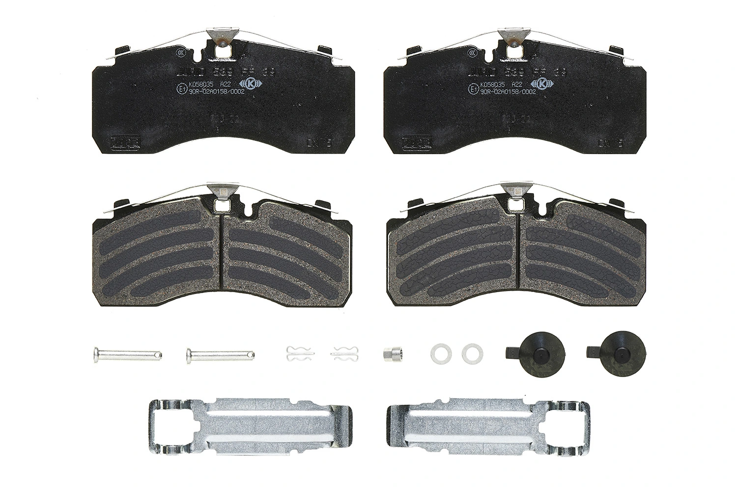 Передние тормозные колодки 500086004 Iveco