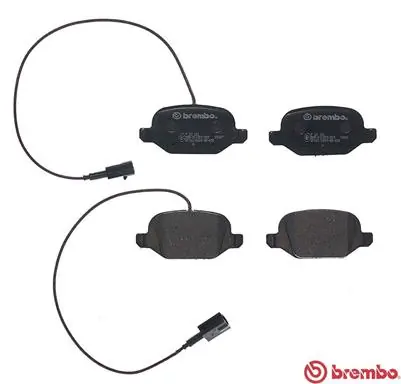P23181 Brembo Колодки передние