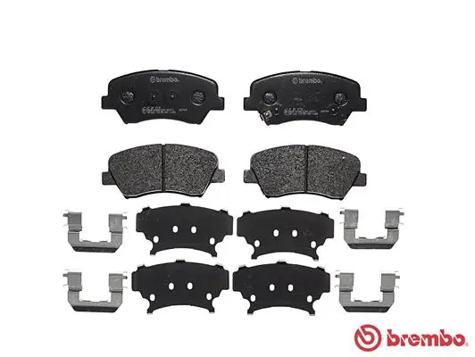 P30073 Brembo Колодки передние