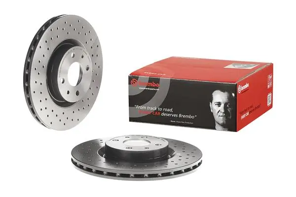 09C64511 Brembo Диск тормозной передний