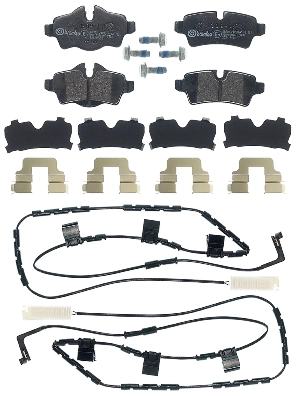 P06103 Brembo Колодки тормозные дисковые комплект