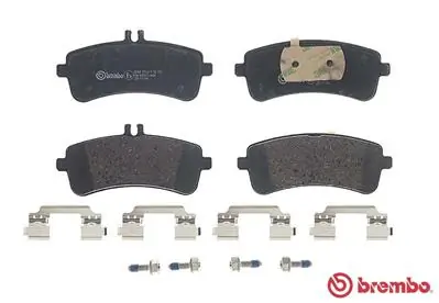 P50132 Brembo Колодки тормозные дисковые комплект