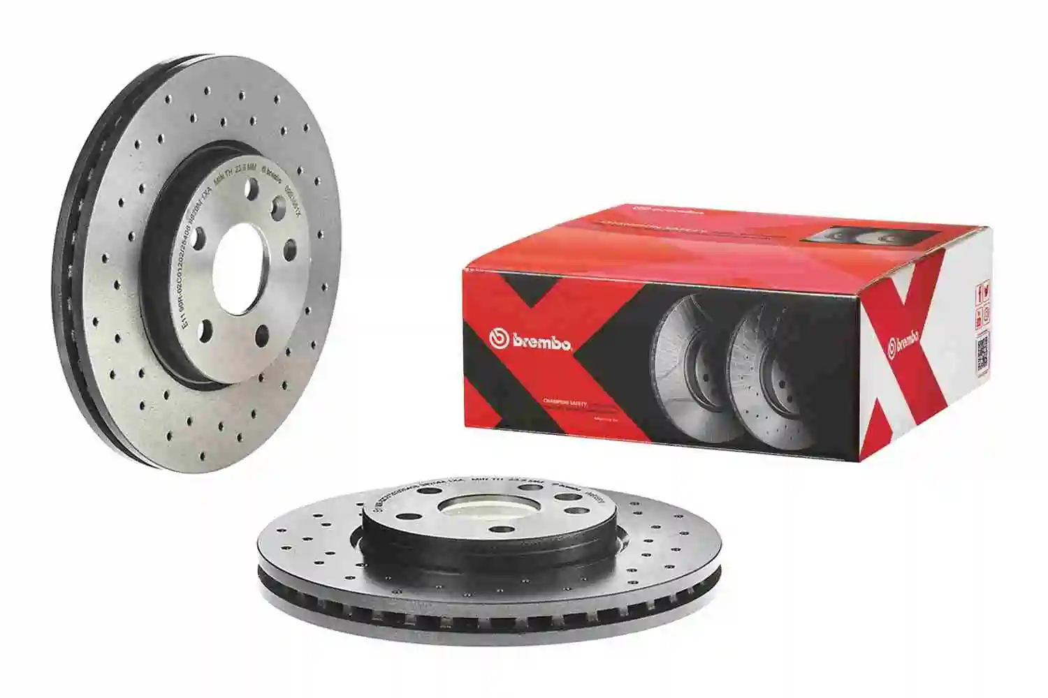09B3551X Brembo Диск тормозной передний
