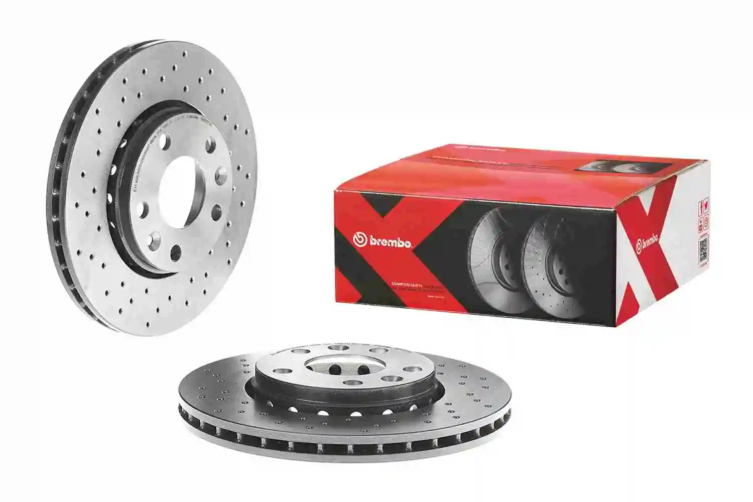 09A7271X Brembo Диск тормозной передний