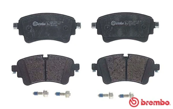 P85154 Brembo Колодки тормозные дисковые комплект