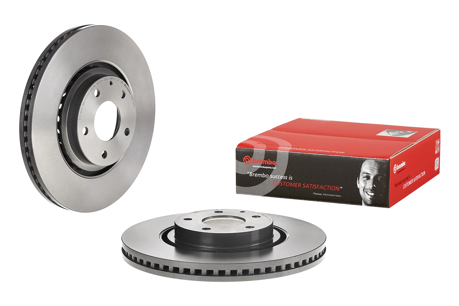 09E03411 Brembo Диск тормозной передний