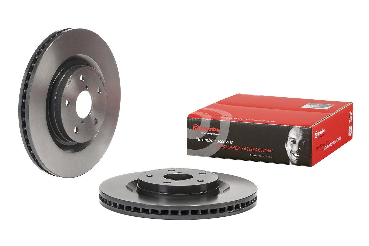 09E52011 Brembo Диск тормозной передний