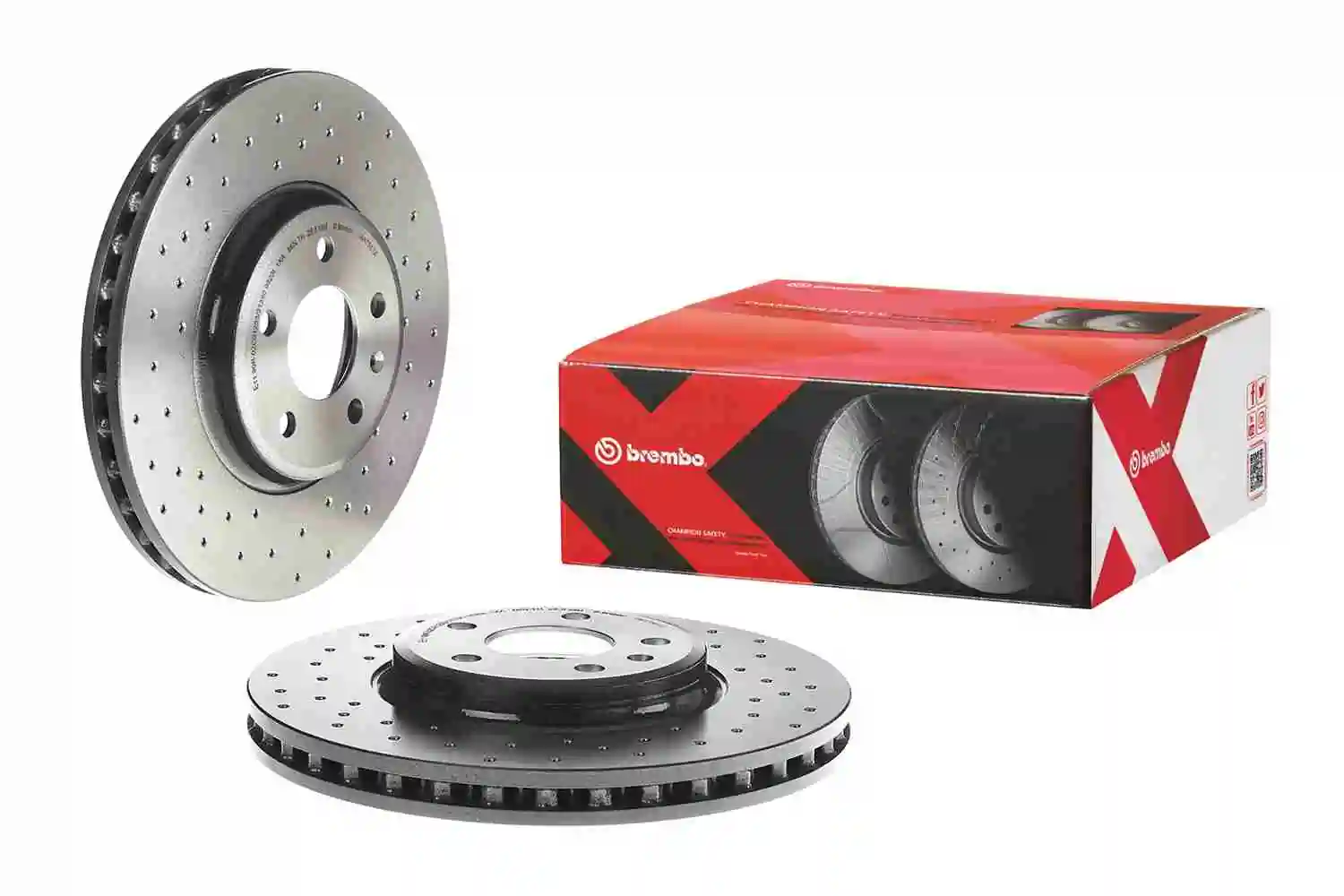 09A7581X Brembo Диск тормозной передний
