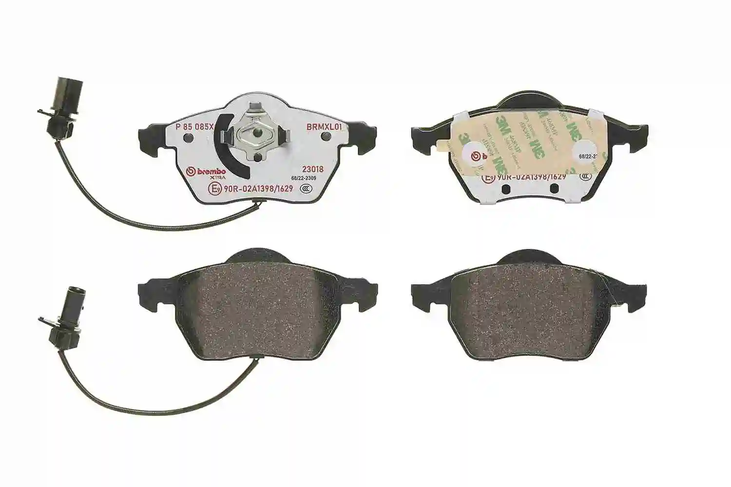 P85085X Brembo Колодки передние