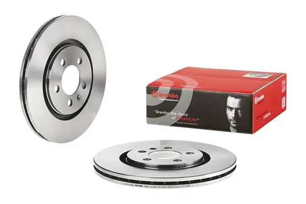 09557010 Brembo Диск тормозной передний