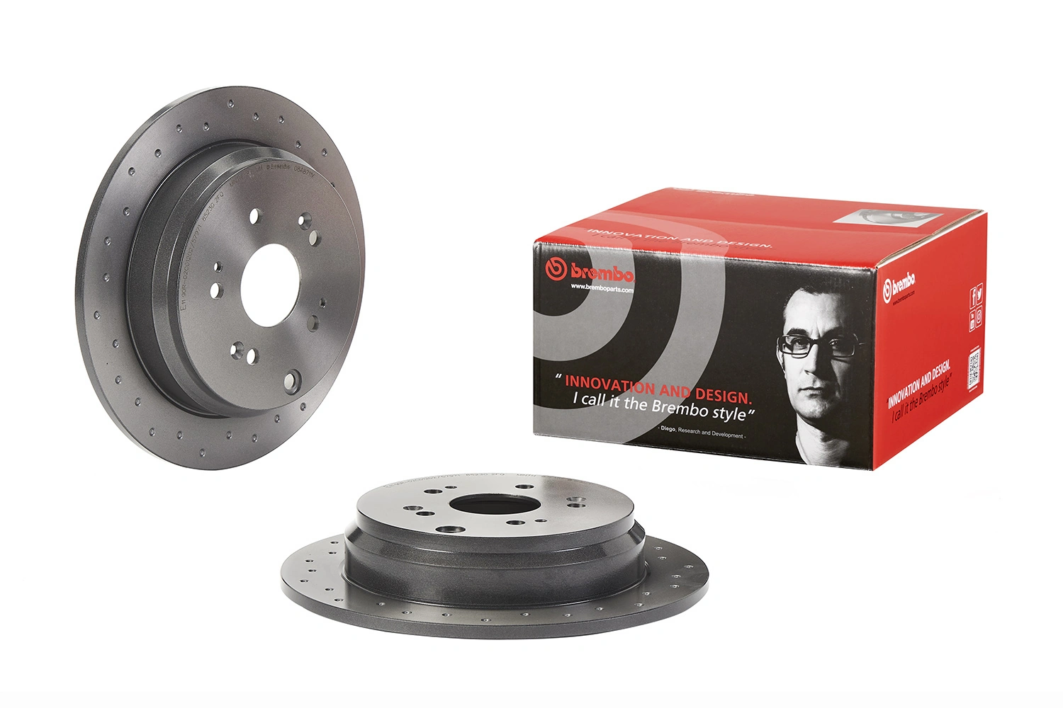 08A8711X Brembo Дисковый тормоз