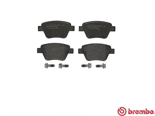 P85114 Brembo Колодки тормозные дисковые комплект