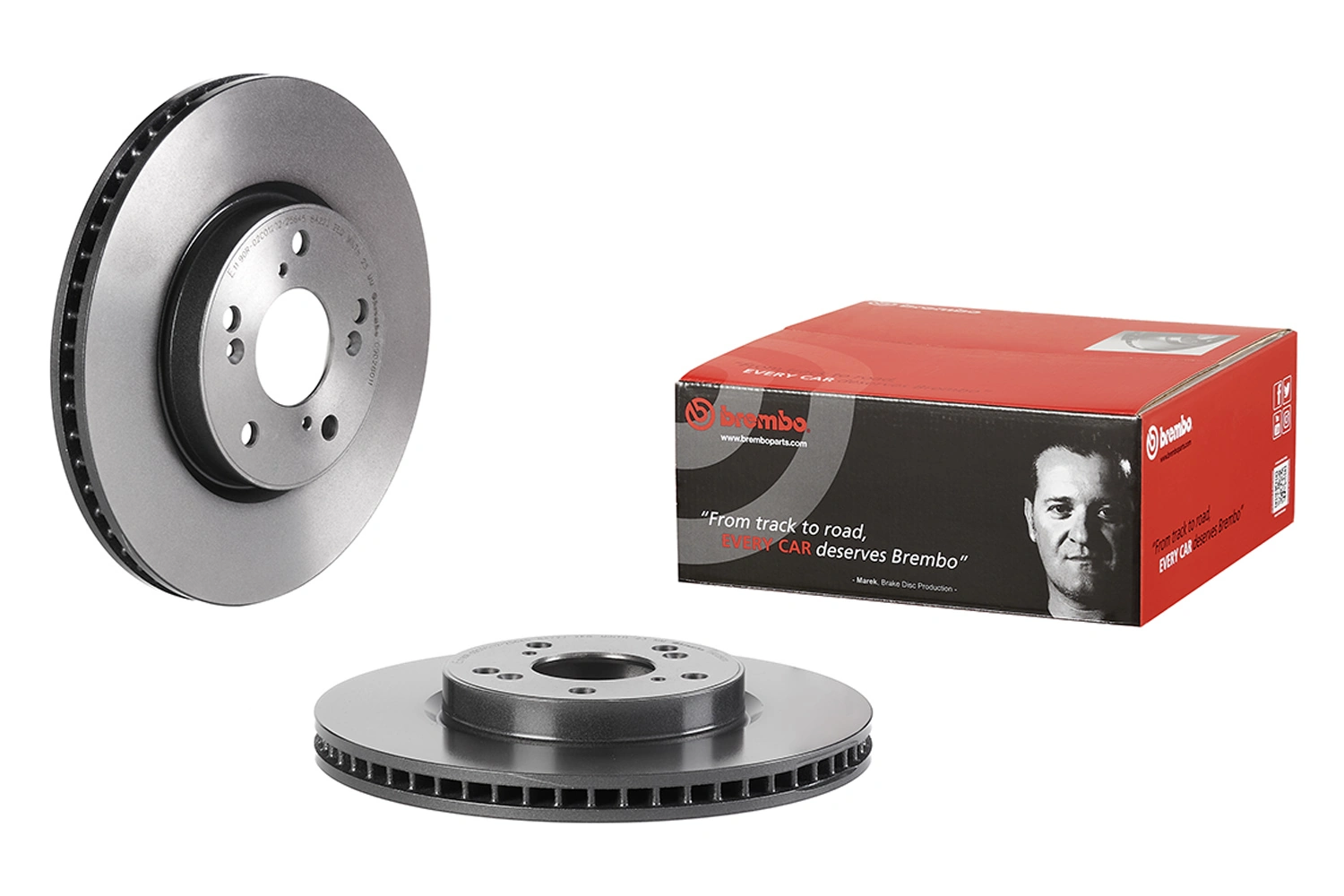 09D28011 Brembo Диск тормозной передний