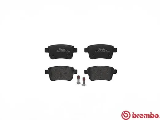 P50107 Brembo Колодки тормозные дисковые комплект