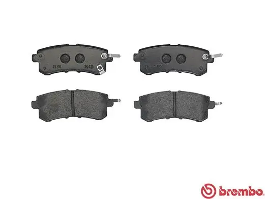P56082 Brembo Колодки тормозные дисковые комплект