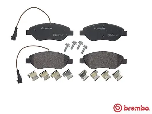 P23145 Brembo Колодки передние