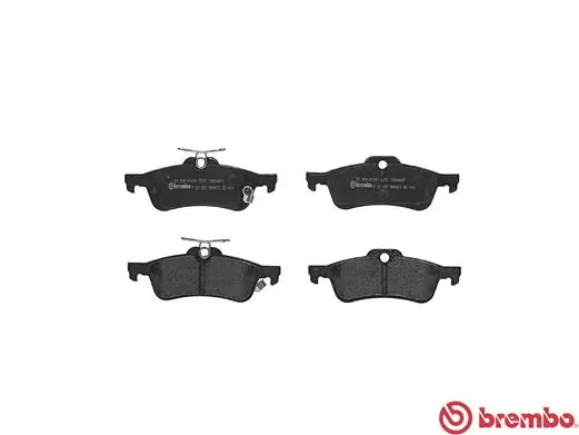 P83087 Brembo Колодки тормозные дисковые комплект
