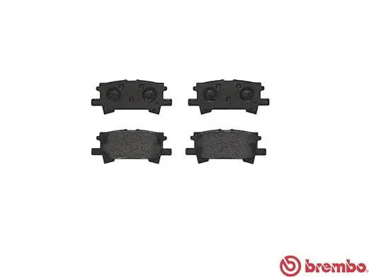 P83068 Brembo Колодки тормозные дисковые комплект