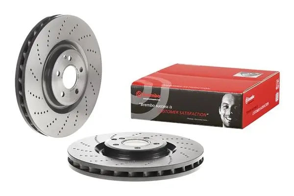 09B74751 Brembo Диск тормозной передний