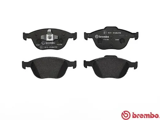 P24058 Brembo Колодки передние