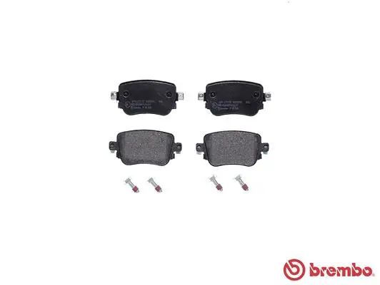P85135 Brembo Колодки тормозные дисковые комплект