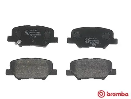 P61111 Brembo Колодки тормозные дисковые комплект