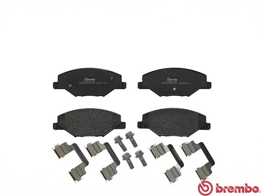 P85121 Brembo Колодки передние