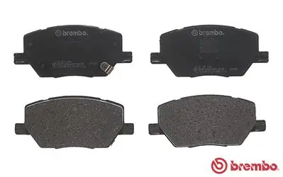 P23164 Brembo Колодки передние