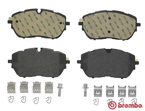 P61128 Brembo Колодки передние