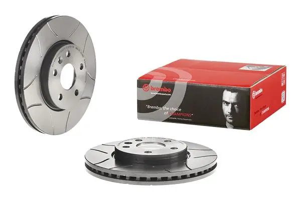 09B35575 Brembo Диск тормозной передний