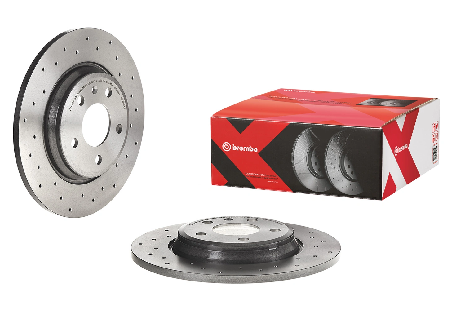 08D0601X Brembo Дисковый тормоз
