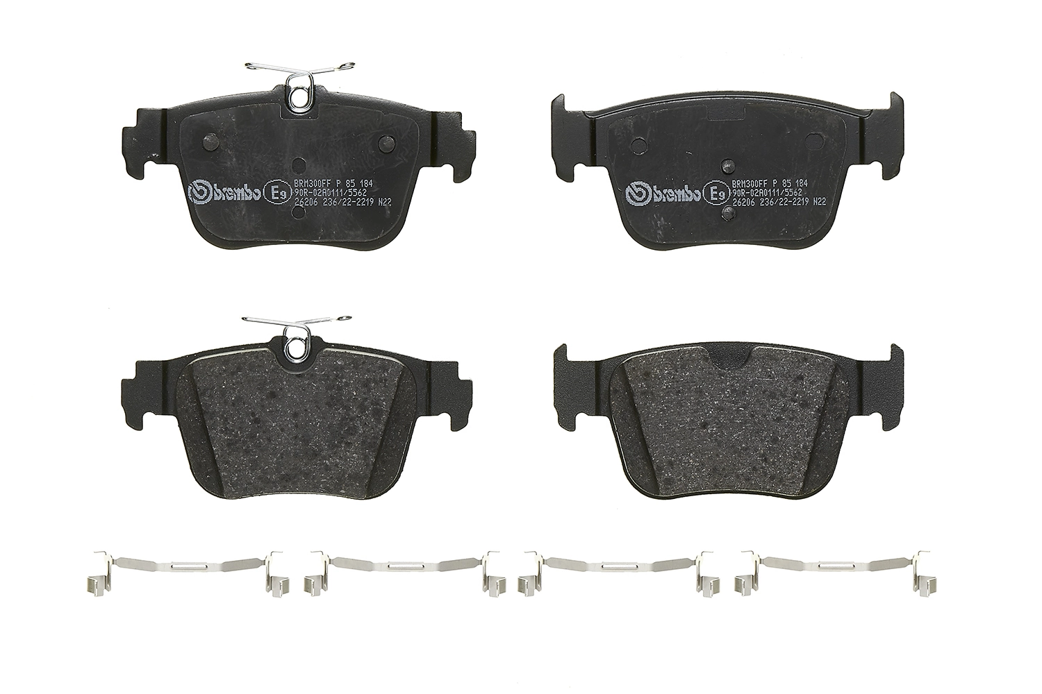 P85184 Brembo Колодки тормозные дисковые комплект