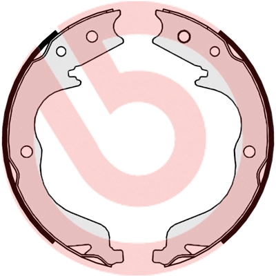 Sapatas do freio de estacionamento Mitsubishi Outlander CWW