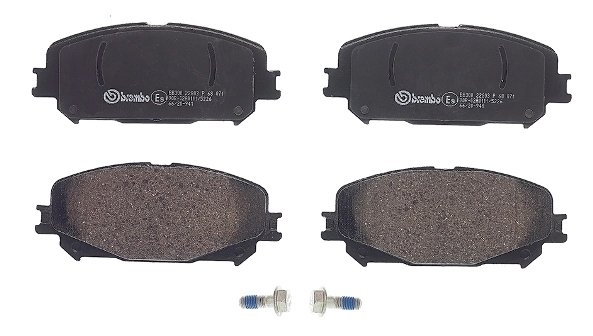 P68071 Brembo Колодки передние