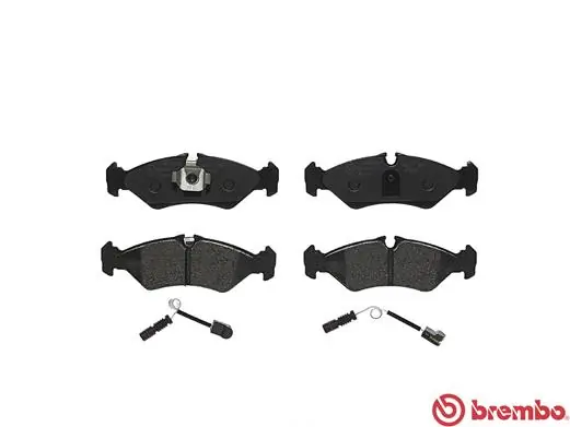 P50081 Brembo Колодки тормозные дисковые комплект
