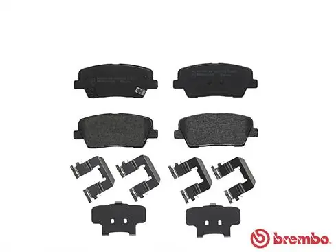 P30063 Brembo Колодки тормозные дисковые комплект