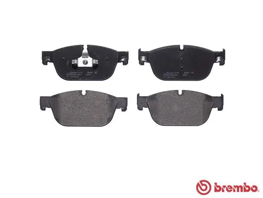 P61115 Brembo Колодки передние