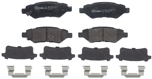 P09014 Brembo Колодки тормозные дисковые комплект