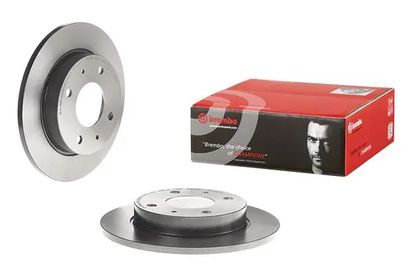 08A60711 Brembo Дисковый тормоз